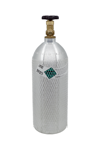 Zip 1 x 5lb CO2 refillable/recyclable cylinder
